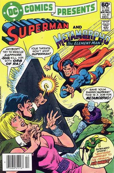 DC Comics Presents [Newsstand] #40 (1981) Comic Books DC Comics Presents