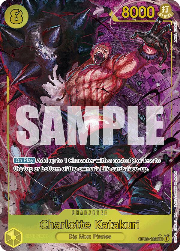 Charlotte Katakuri [Foil] OP03-123 One Piece Premium Booster