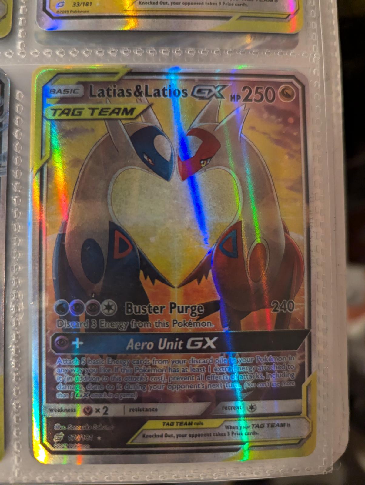 Gem Mint Ben Extended Art PSA Frame For Pokémon Latias & Latios GX 170/181 – Display Case For Graded Cards, Fits PSA/CGC/TAG Slabs