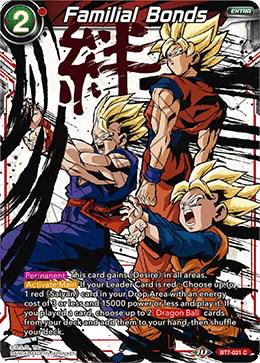 Familial Bonds [Alternate Art Foil] BT7-021 Dragon Ball Super Expansion Set: Special Anniversary Box 2020