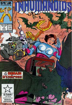 Inhumanoids #3 (1987) Comic Books Inhumanoids