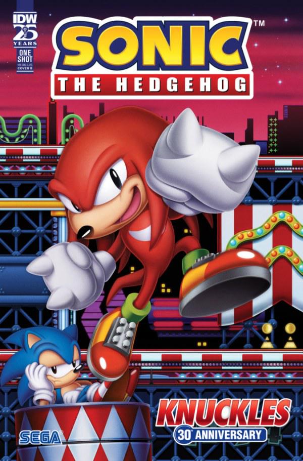 Sonic the Hedgehog: Knuckles' 30th Anniversary Special [Hughes] #1 (2024) Comic Books Sonic the Hedgehog