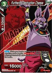 Furthering Destruction Champa BT1-005 Dragon Ball Super Magnificent Collection Forsaken Warrior Prices