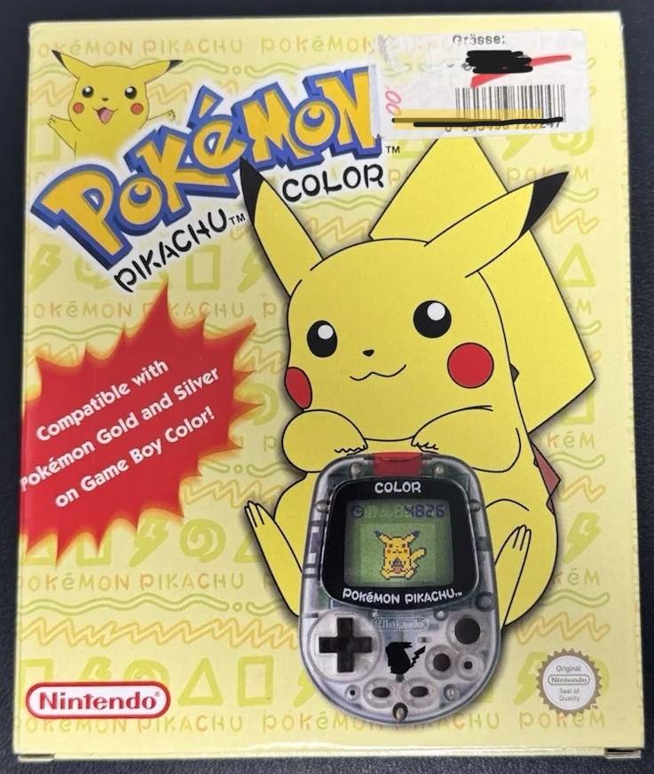 Pokemon Pikachu Color [Gold Silver PAL] Pokemon Mini