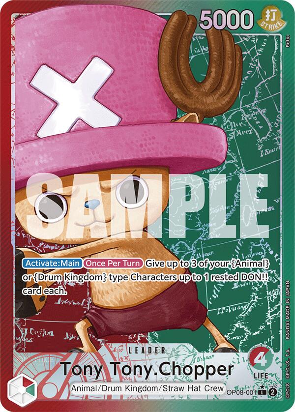 Tony Tony.Chopper [Parallel] OP08-001 One Piece Two Legends