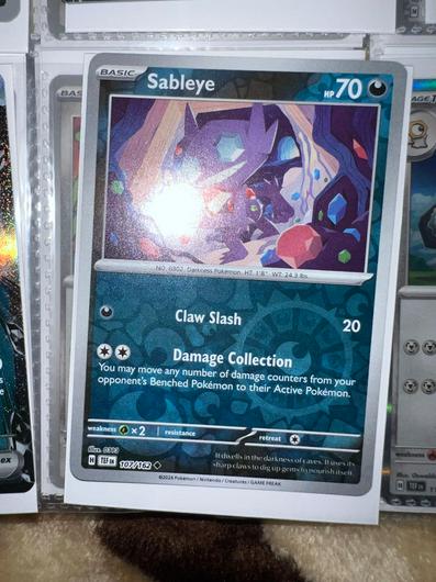 Sableye [Reverse Holo] #107 photo