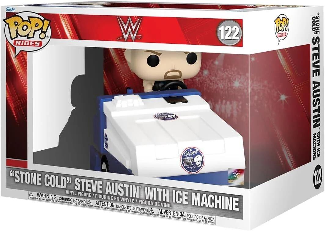 Stone Cold Steve Austin With Ice Machine #122 Funko POP Rides