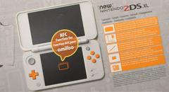 Back Box | New Nintendo 2DS XL White + Orange PAL Nintendo 3DS