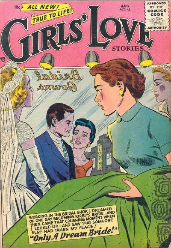 Girls' Love Stories #42 (1956) Comic Books Girls' Love Stories