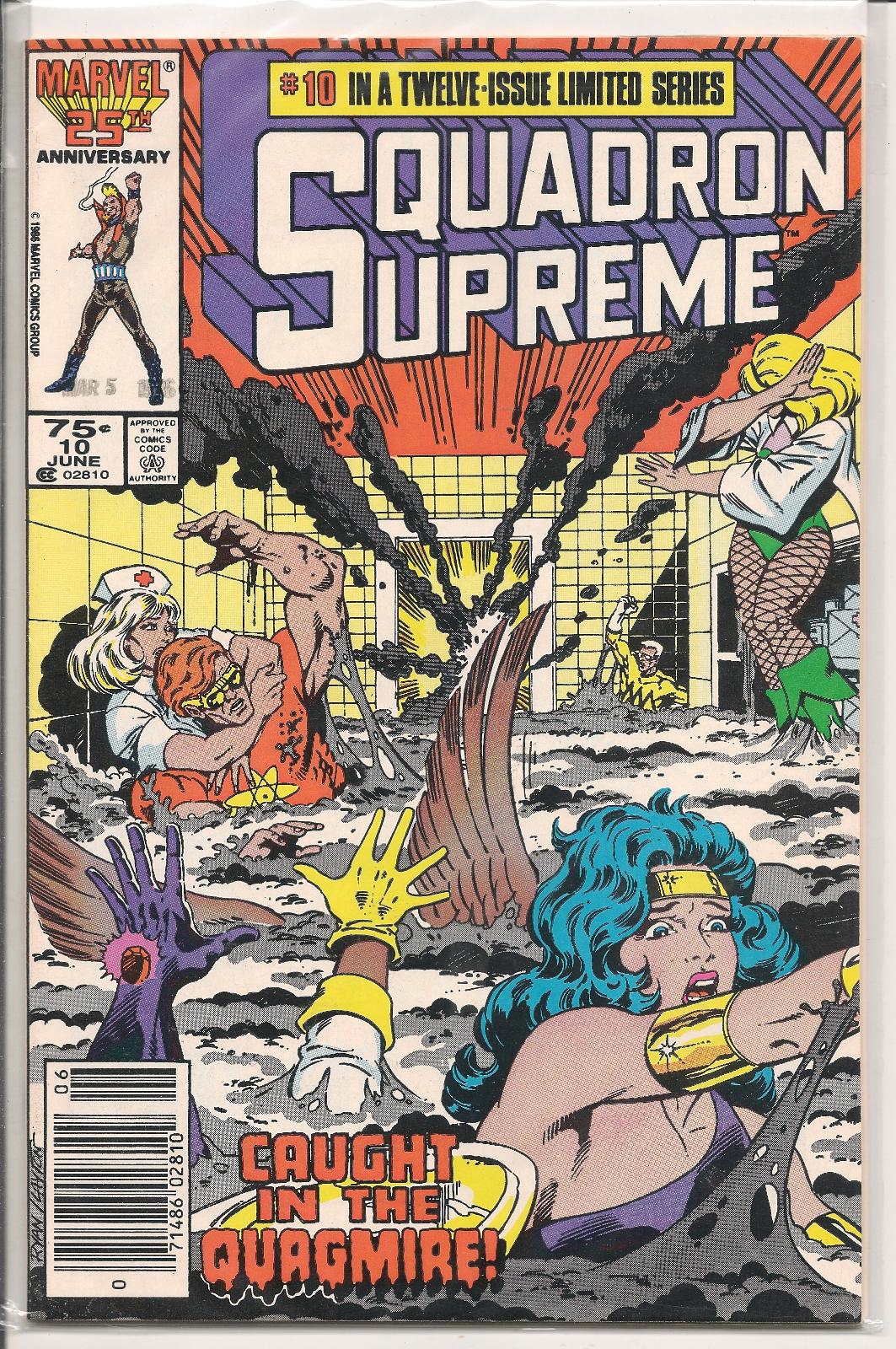 Squadron Supreme [Newsstand] #10 (1986) Comic Books Squadron Supreme