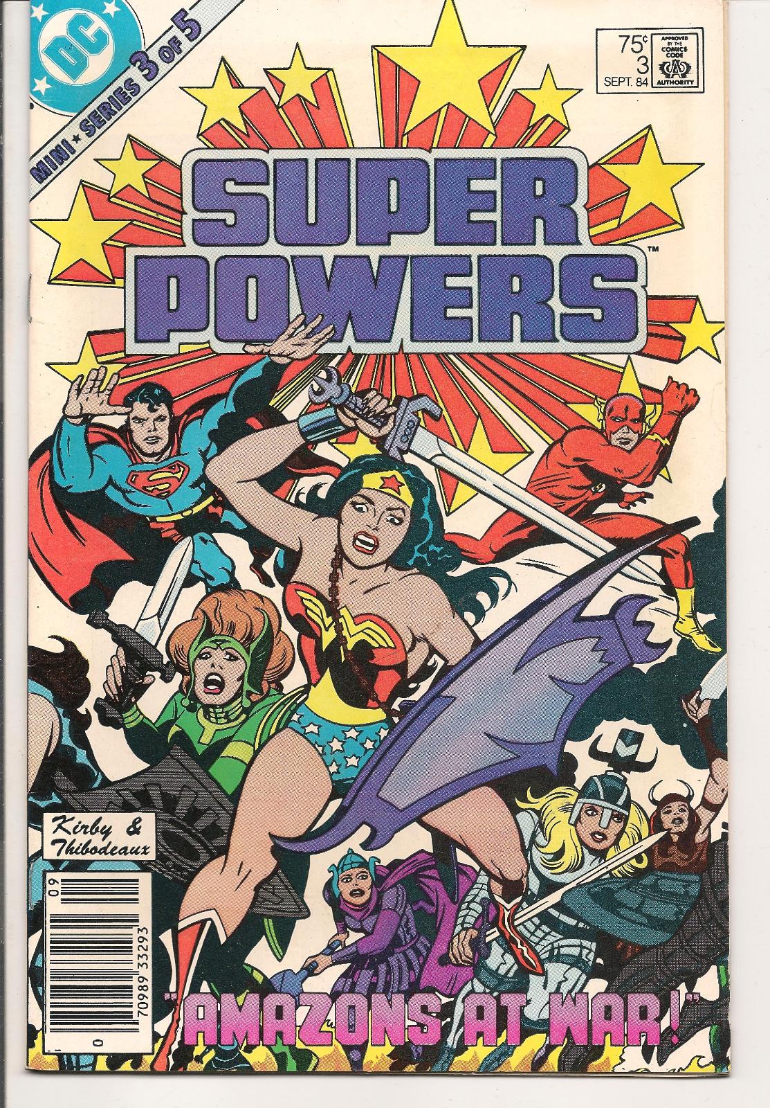 Super Powers [Newsstand] #3 (1984) Comic Books Super Powers