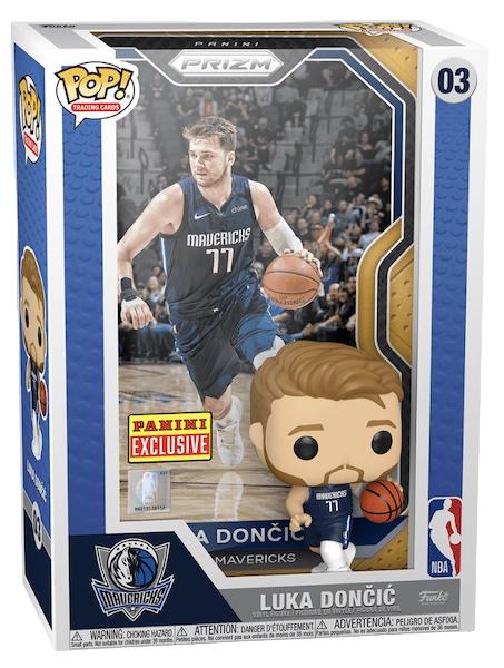 Luka Doncic [Gold] #3 Funko POP Trading Cards