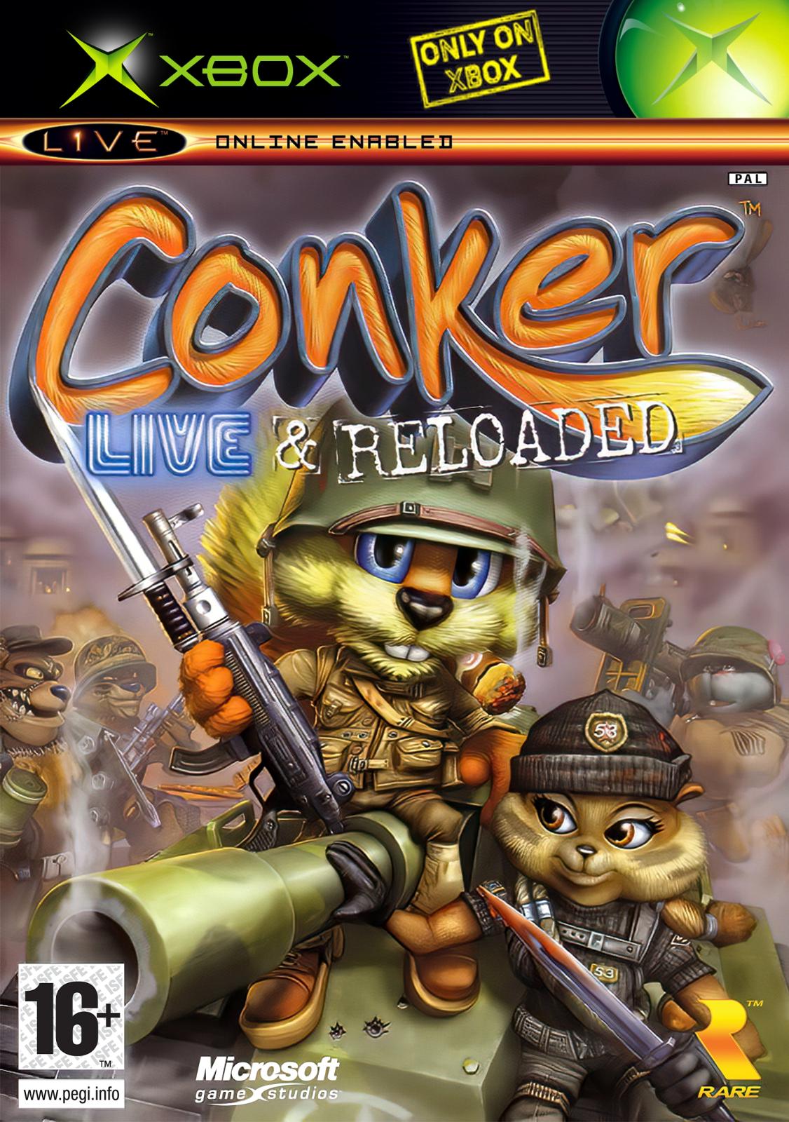 Conker: Live & Reloaded PAL Xbox