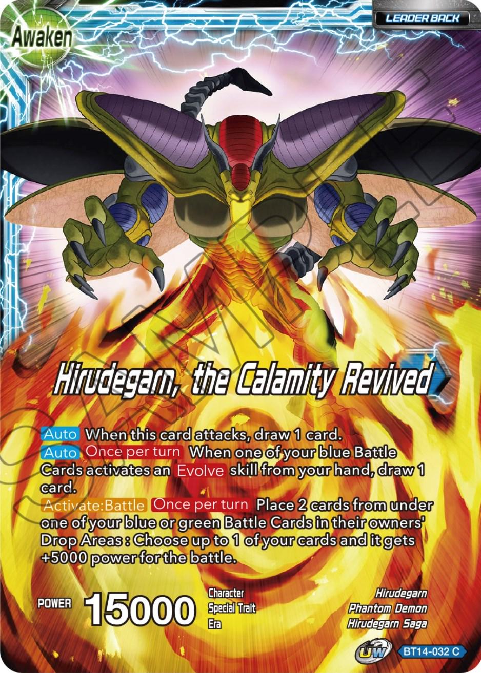 Hirudegarn // Hirudegarn, the Calamity Revived [Foil] BT14-032 Dragon Ball Super Cross Spirits