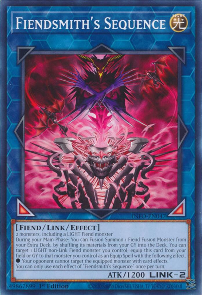 Fiendsmith's Sequence INFO-EN047 YuGiOh The Infinite Forbidden