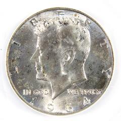 1964 [DOUBLE DIE] Coins Kennedy Half Dollar Prices