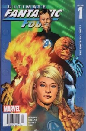 Ultimate Fantastic Four [Newsstand] #1 (2004) Comic Books Ultimate Fantastic Four