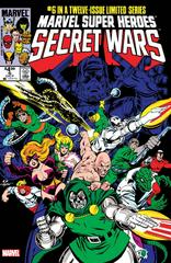 Marvel Super Heroes: Secret Wars [Facsimile Foil] #6 (2024) Comic Books Marvel Super Heroes Secret Wars Facsimile Edition Prices