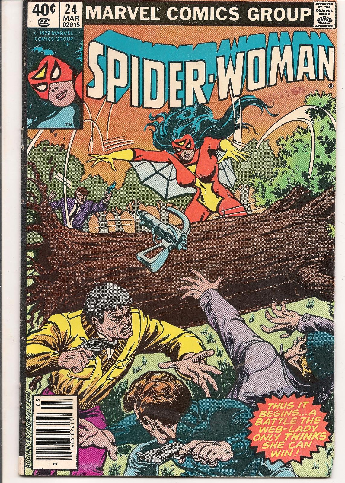 Spider-Woman  [Newsstand] #24 (1980) Comic Books Spider-Woman