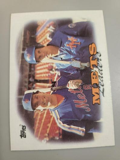 Mets Leaders [G. Carter, K. McReynolds] #579 photo