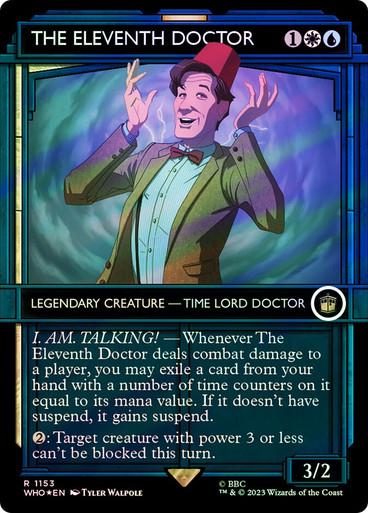 The Eleventh Doctor [Foil] #1153 Magic Doctor Who