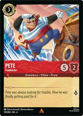 Pete - Freebooter [Foil] #122 Lorcana Azurite Sea Prices