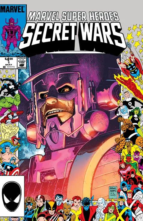 Marvel Super Heroes: Secret Wars [Facsimile Adams] #1 (2024) Comic Books Marvel Super Heroes Secret Wars Facsimile Edition