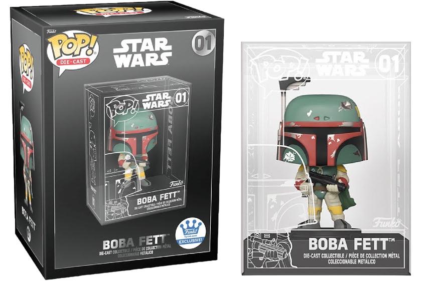 Boba Fett #1 Funko POP Die-Cast