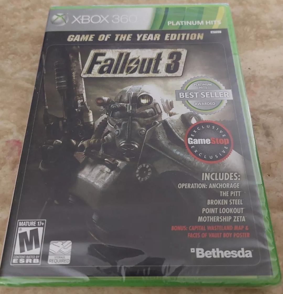 Fallout 3 [Game Of The Year Platinum Hits GameStop] Xbox 360