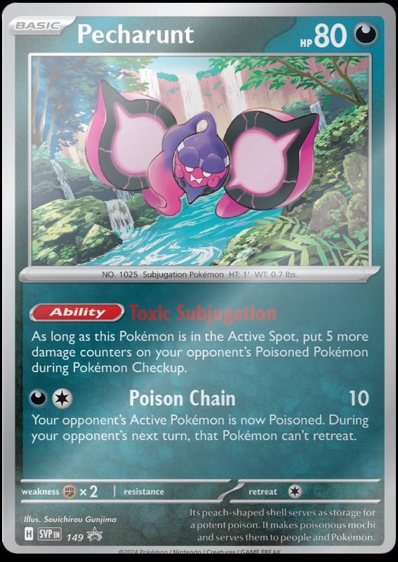 Pecharunt #149 Pokemon Promo