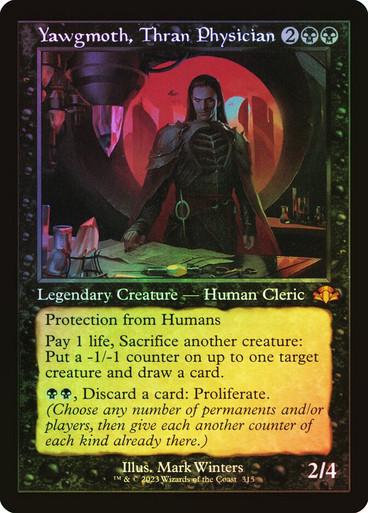 Yawgmoth, Thran Physician [Retro Foil] #315 Magic Dominaria Remastered