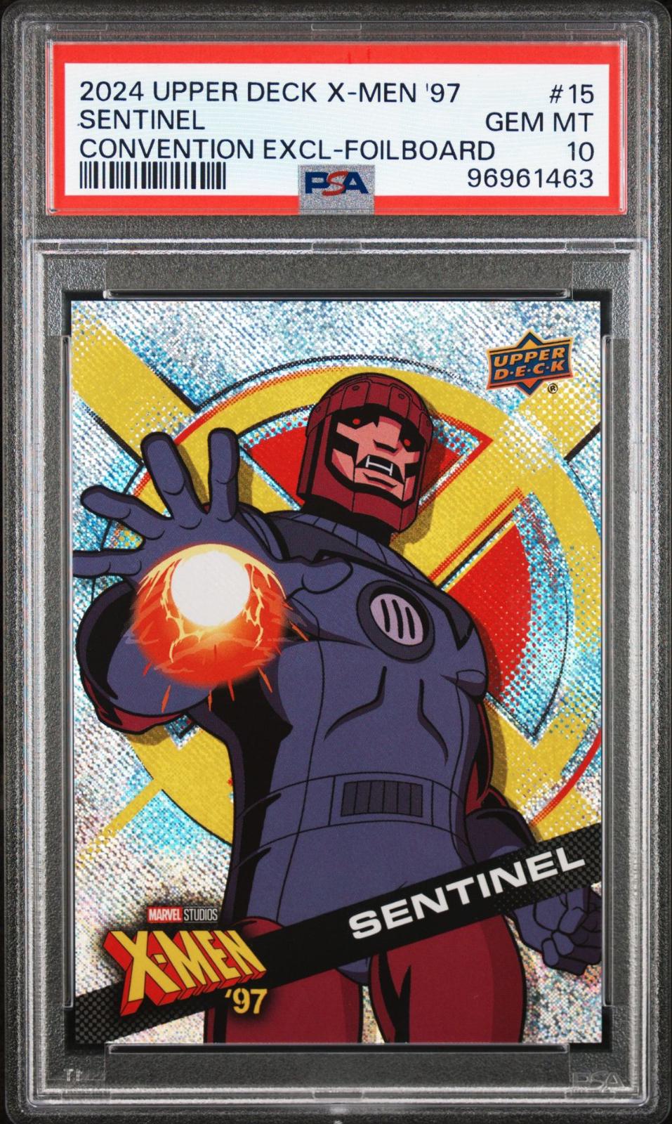 Sentinel [Silver Foilboard] #15 2024 Upper Deck X-Men '97 SDCC