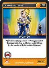 Orange Outburst [Foil] C36 Dragon Ball Z Evolution Prices