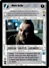 Master Qui-Gon [Foil] Star Wars CCG Reflections III Prices