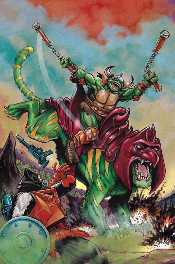 Masters of the Universe / Teenage Mutant Ninja Turtles: Turtles of Grayskull [Rooth Virgin] #1 (2024) Comic Books Masters of the Universe / Teenage Mutant Ninja Turtles: Turtles of Grayskull