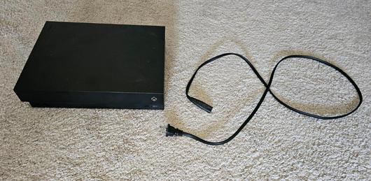 Xbox One X 1 TB Black Console photo