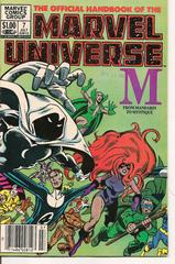 Official Handbook Of The Marvel Universe [Newsstand] #7 (1983) Comic Books Official Handbook of the Marvel Universe Prices