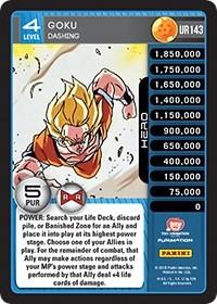 Goku - Dashing UR143 Dragon Ball Z Evolution