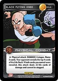 Black Flying Knee [Foil] C14 Dragon Ball Z Movie Collection