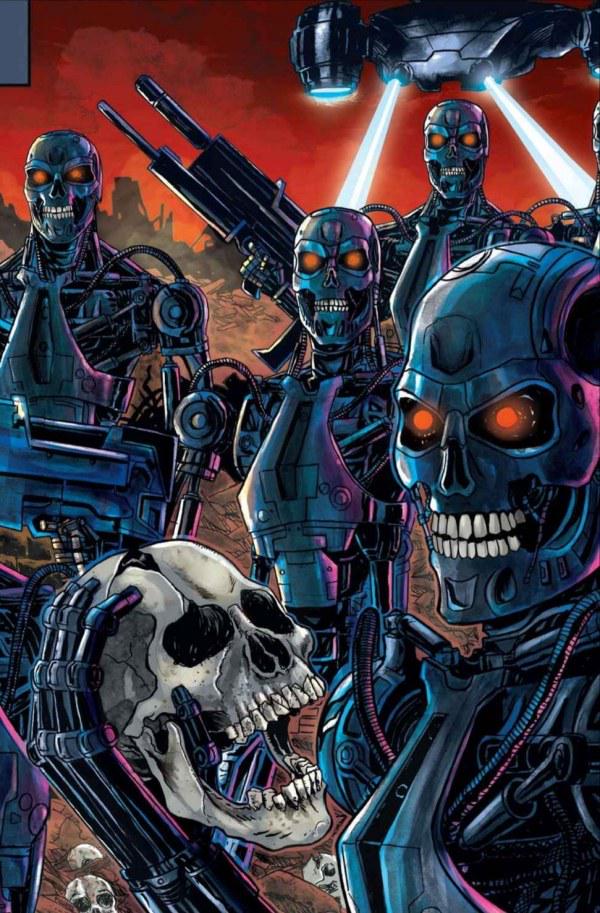 Terminator [Flowers Metal Virgin] #1 (2024) Comic Books Terminator