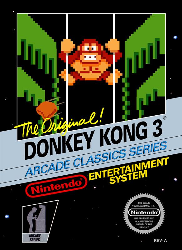 Donkey Kong 3 PAL NES