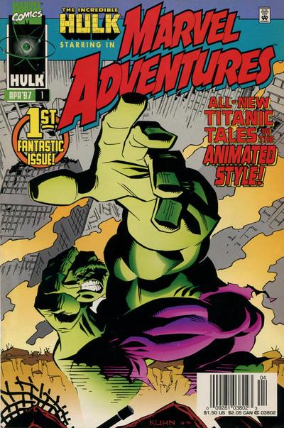 Marvel Adventures [Newsstand] #1 (1997) Comic Books Marvel Adventures