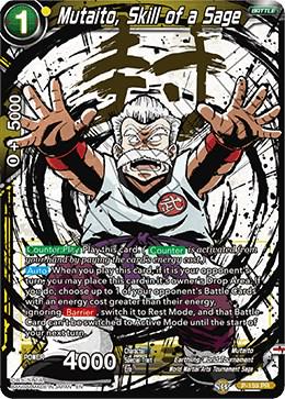 Mutaito, Skill of a Sage [Alternate Art] P-159 Dragon Ball Super Expansion Set: Special Anniversary Box 2020