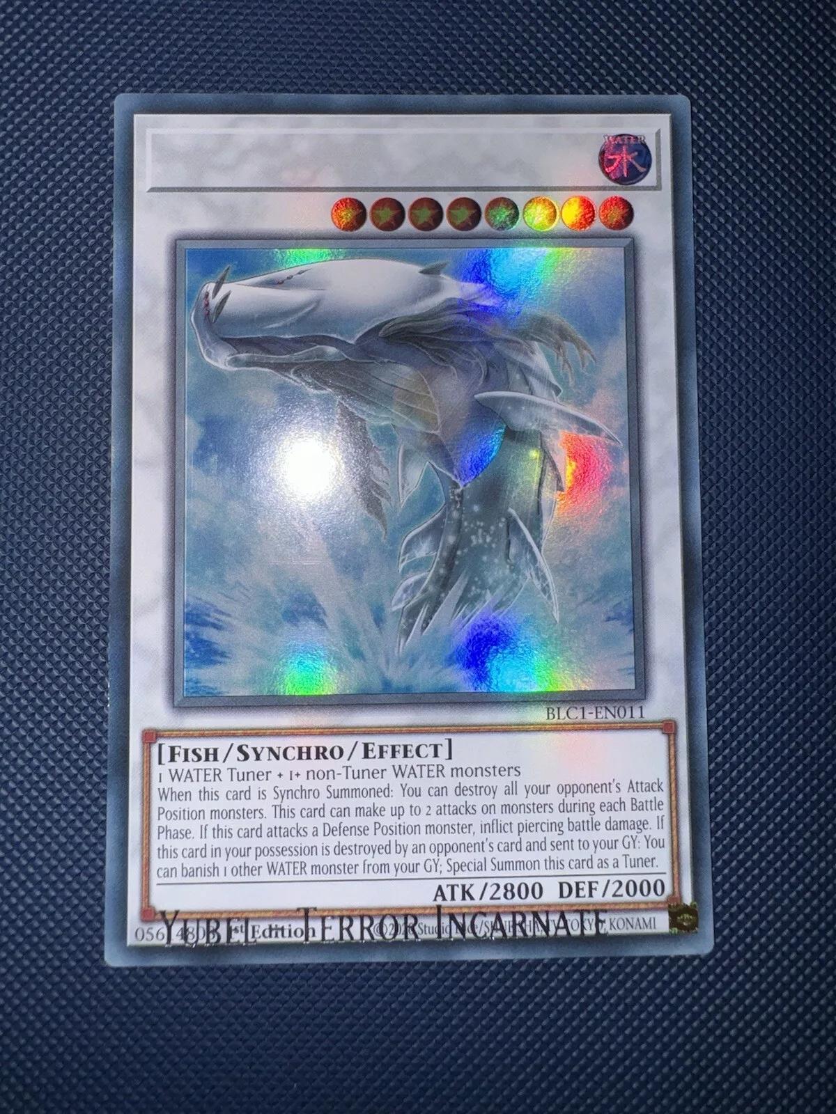 White Aura Whale [Misprint] BLC1-EN011 YuGiOh Battles of Legend: Chapter 1