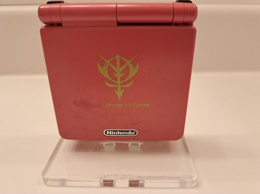 Nintendo Gameboy Advance SP Char Aznable Custom SD Gundam G Generation photo