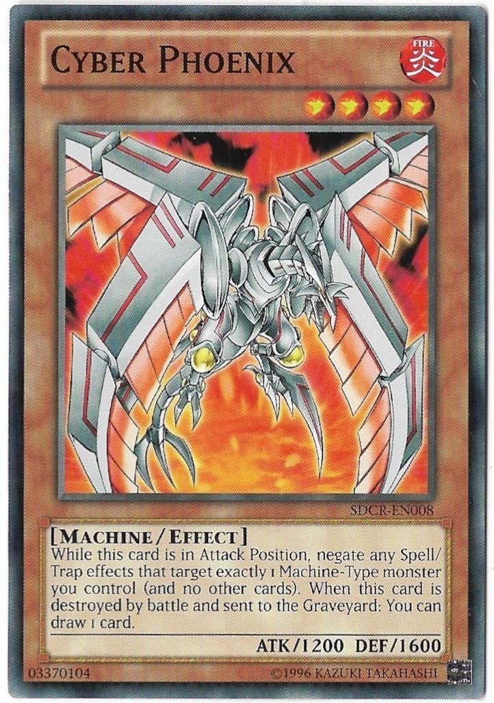 Cyber Phoenix SDCR-EN008 YuGiOh Structure Deck: Cyber Dragon Revolution