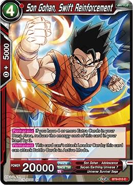 Son Gohan, Swift Reinforcement [Foil] BT9-010 Dragon Ball Super Universal Onslaught