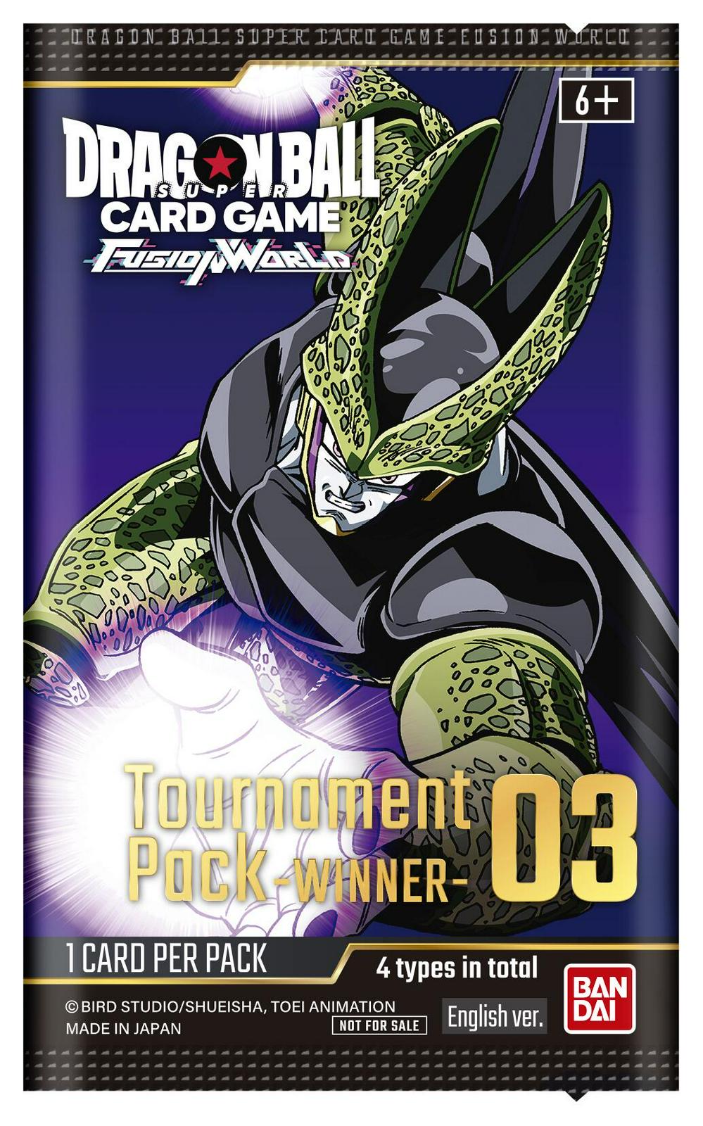 Tournament Pack -Winner- 03  Dragon Ball Fusion World Judge Promo