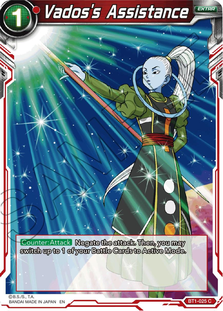 Vados's Assistance [Reprint] BT1-025 Dragon Ball Super Battle Evolution Booster