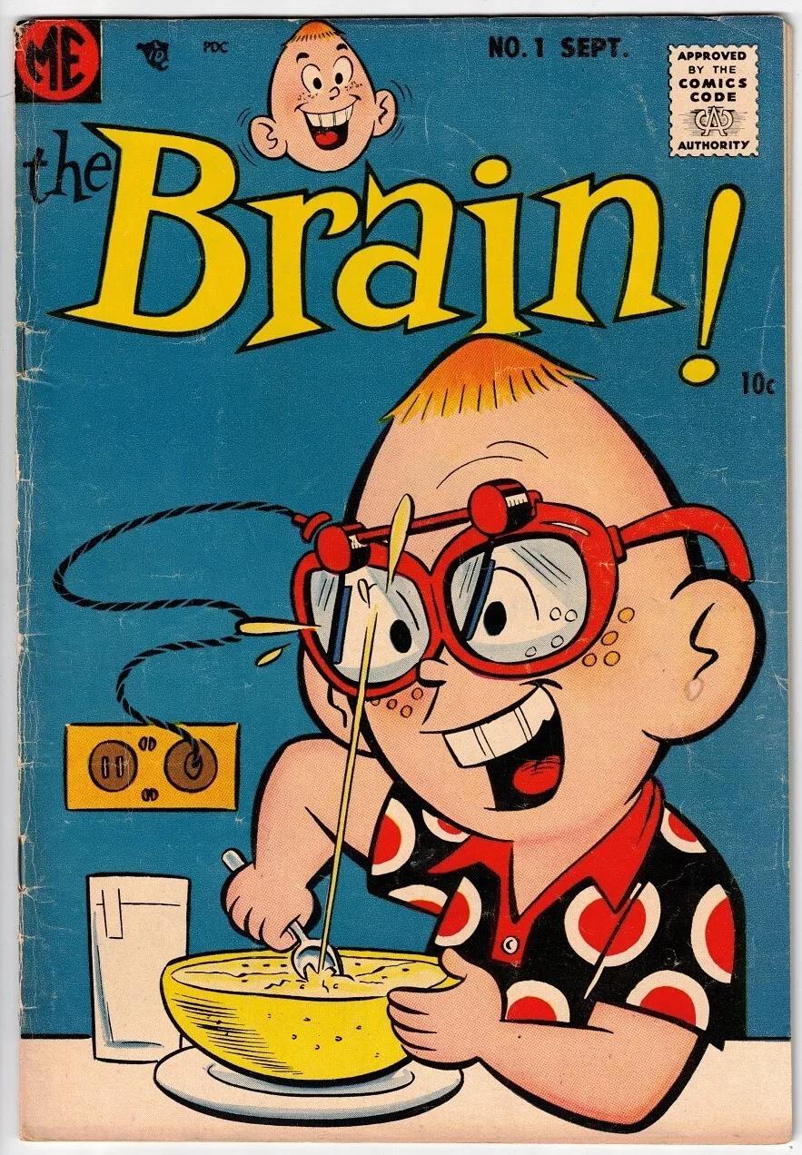 The Brain #1 (1956) Comic Books The Brain